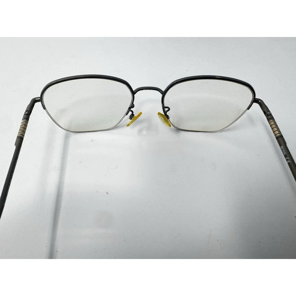 Boss 1346/F R81 Titanium Gunmetal Eyeglass Frames 54-19-145 Authentic